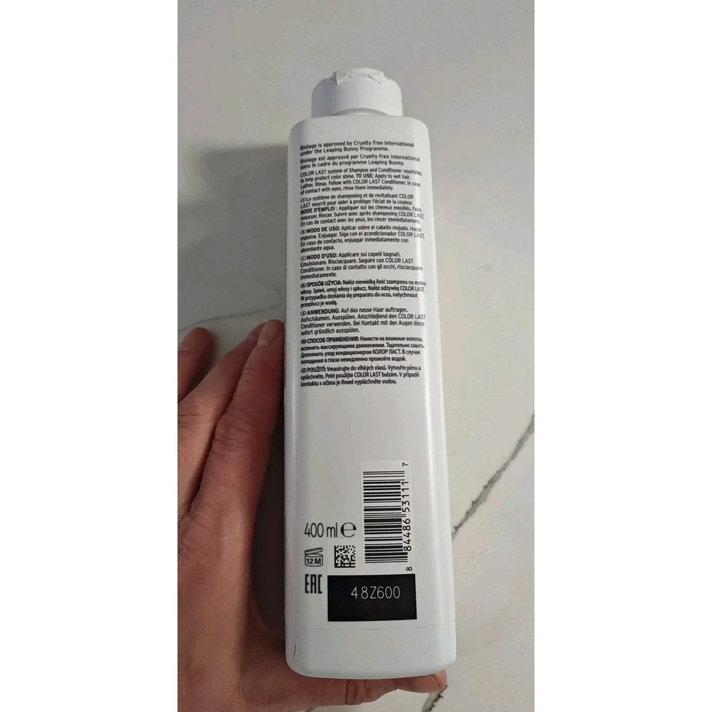 Biolage Shampoo Professional Hair Care Color Last‎ Treated Protection 13.5 fl oz